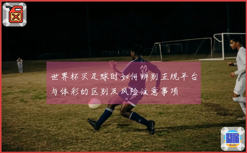 世界杯买足球时如何辨别正规平台与体彩的区别及风险注意事项